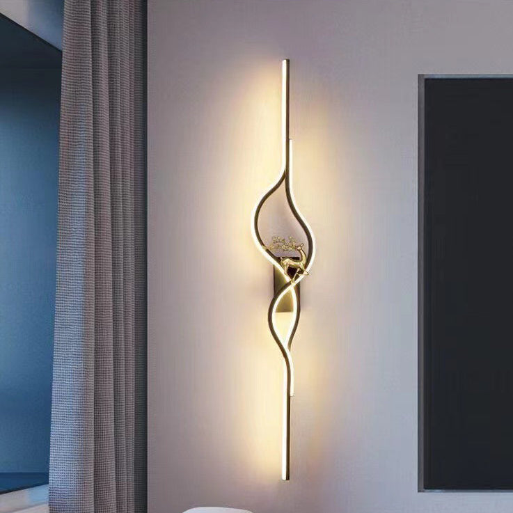 Aluminum Zinc Alloy Iron Wall Lamp