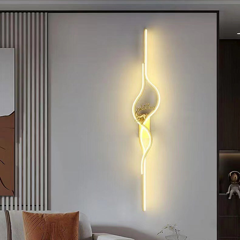 Aluminum Zinc Alloy Iron Wall Lamp