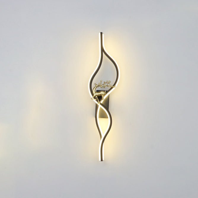 Aluminum Zinc Alloy Iron Wall Lamp