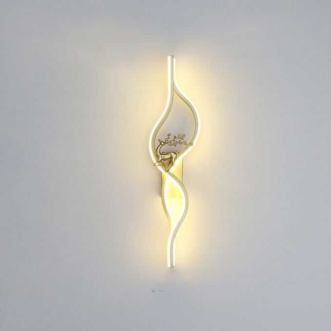 Aluminum Zinc Alloy Iron Wall Lamp