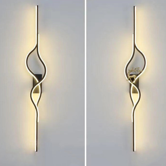 Aluminum Zinc Alloy Iron Wall Lamp