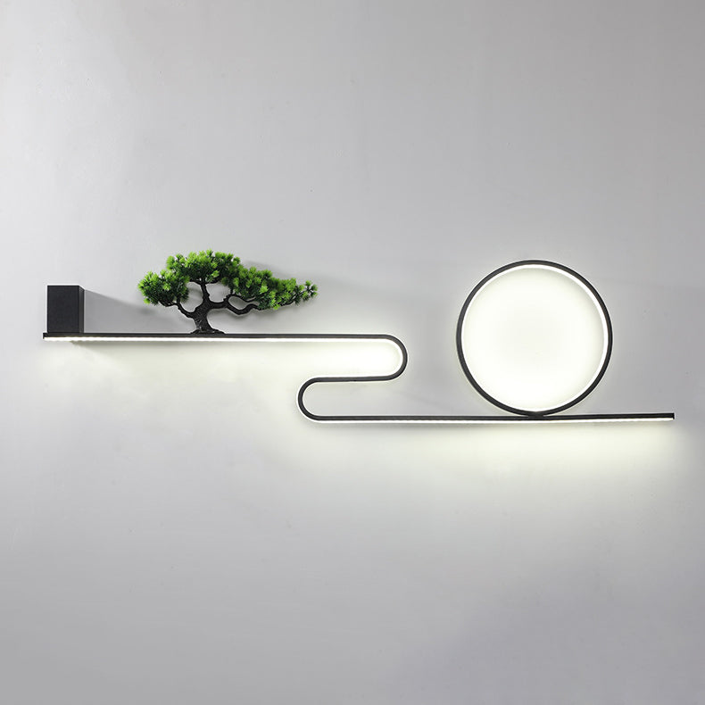 Aluminum PVC Painting Pine Outdoor Light