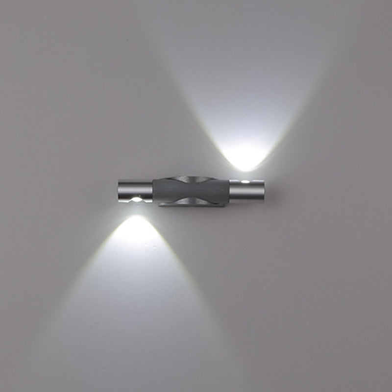 Aluminum Acrylic Strip Brushed Wall Lamp