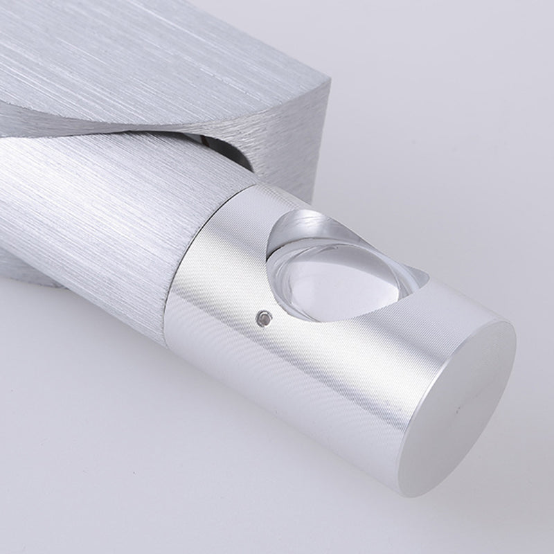 Aluminum Acrylic Strip Brushed Wall Lamp