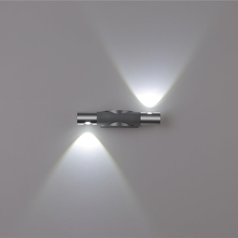 Aluminum Acrylic Strip Brushed Wall Lamp