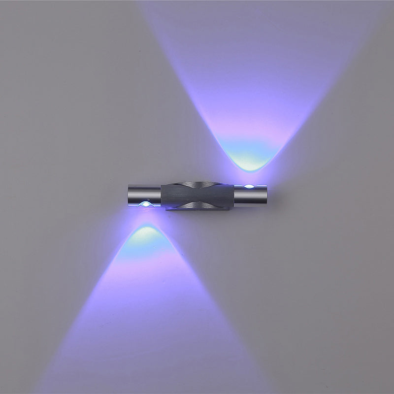 Aluminum Acrylic Strip Brushed Wall Lamp