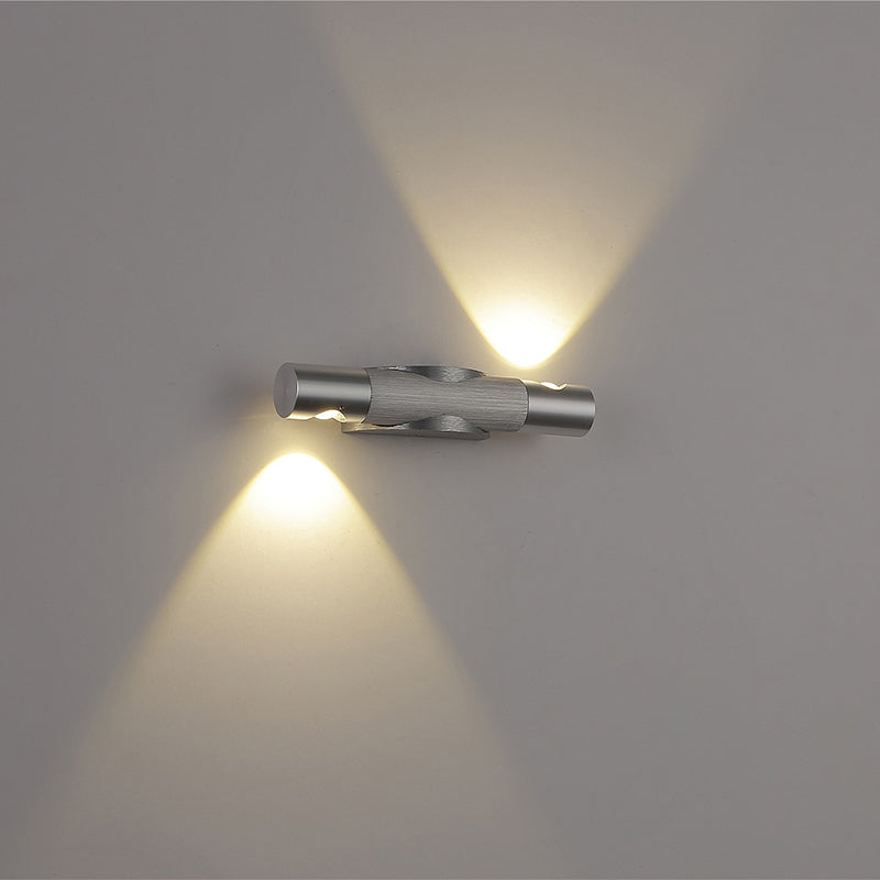 Aluminum Acrylic Strip Brushed Wall Lamp