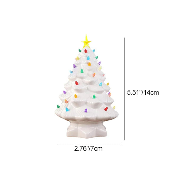 Resin Christmas Tree Decoration Wall Lamp