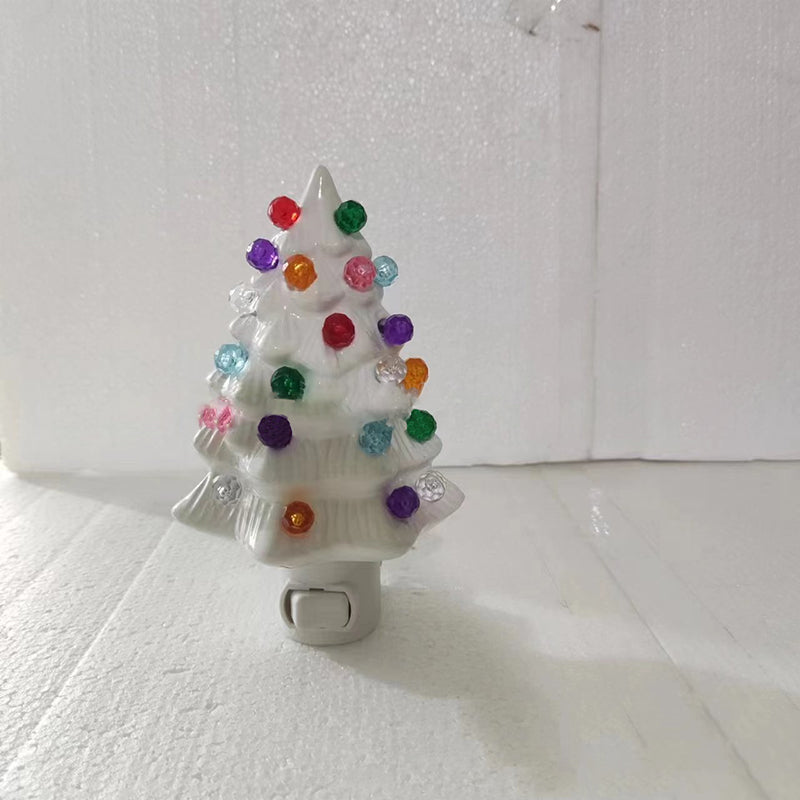 Resin Christmas Tree Decoration Wall Lamp