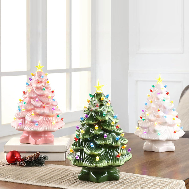 Resin Christmas Tree Decoration Wall Lamp