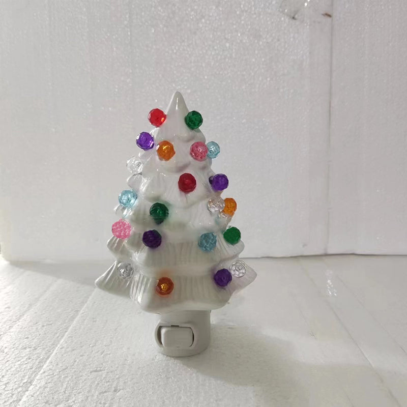 Resin Christmas Tree Decoration Wall Lamp