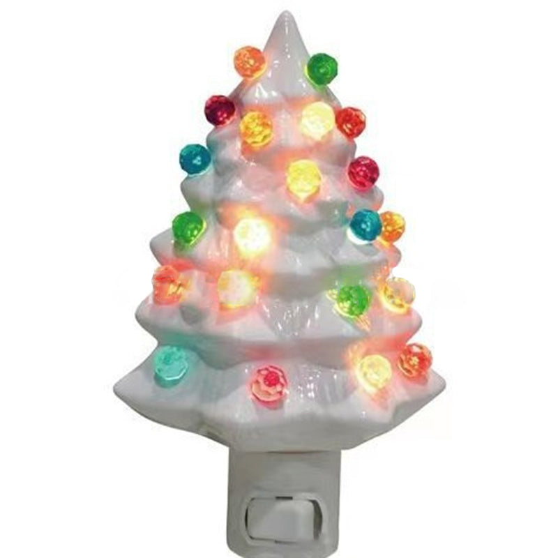 Resin Christmas Tree Decoration Wall Lamp