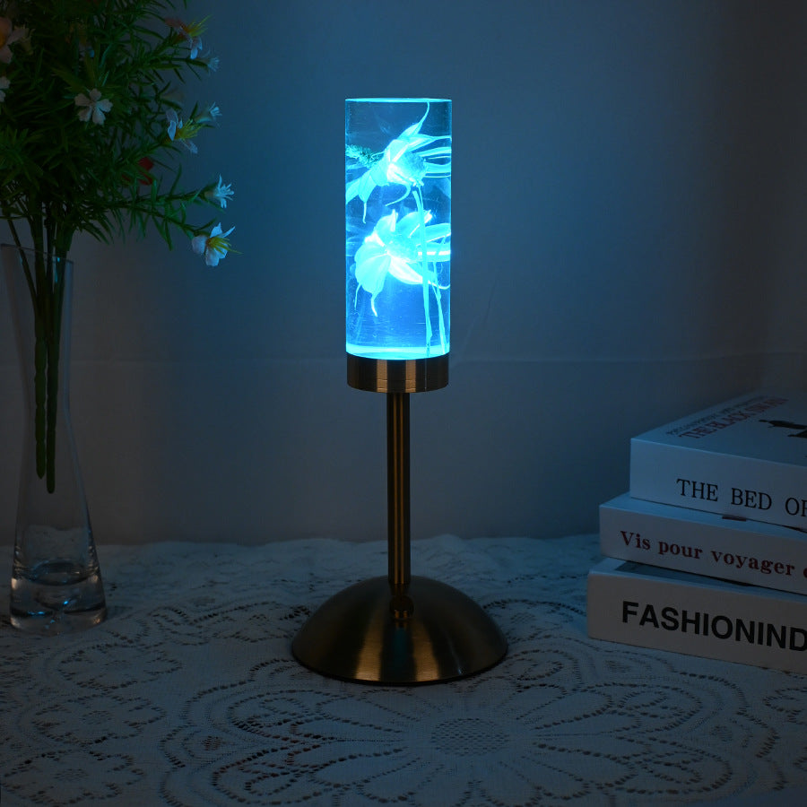 Rechargeable Eternal Flower Daisy Table Lamp