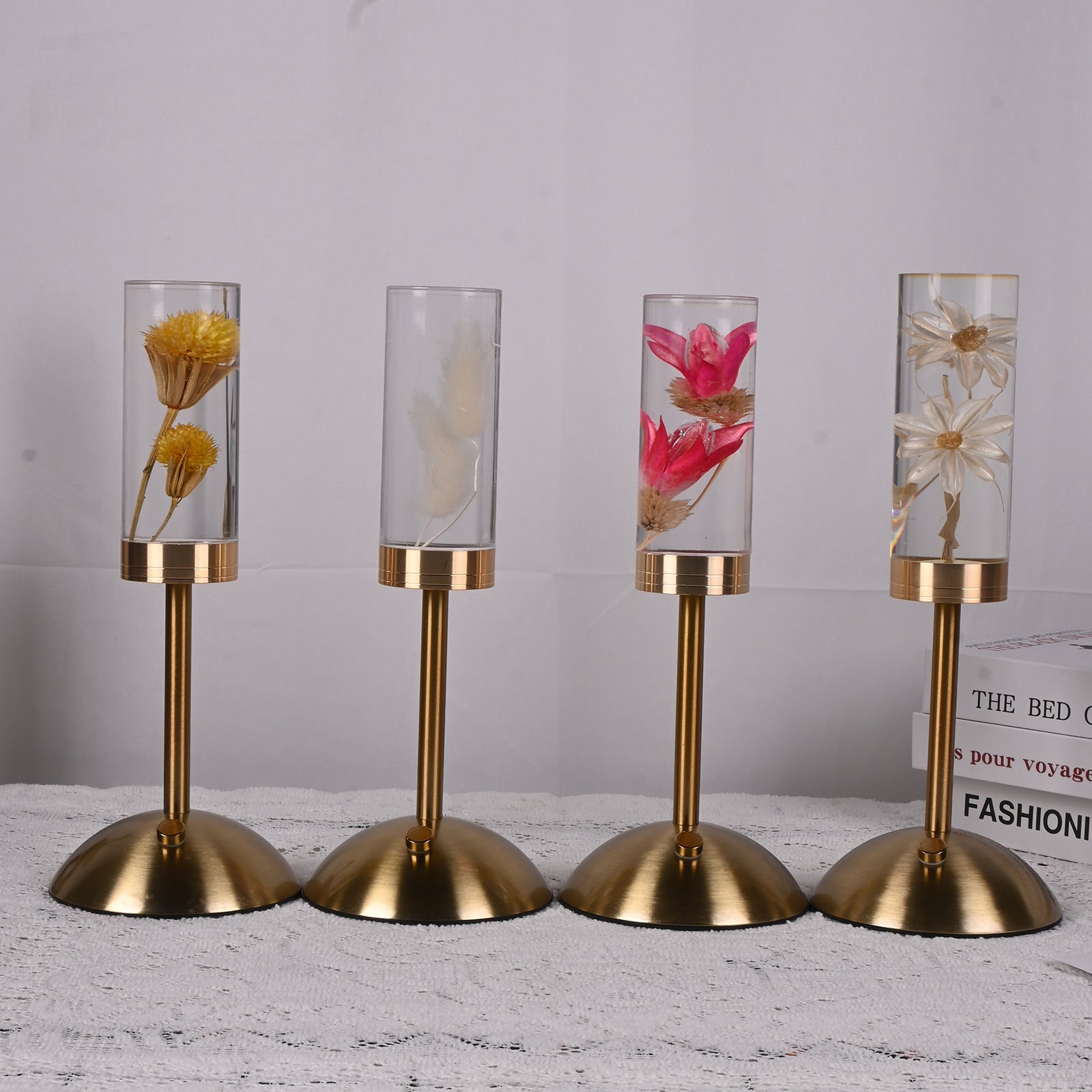 Rechargeable Eternal Flower Daisy Table Lamp