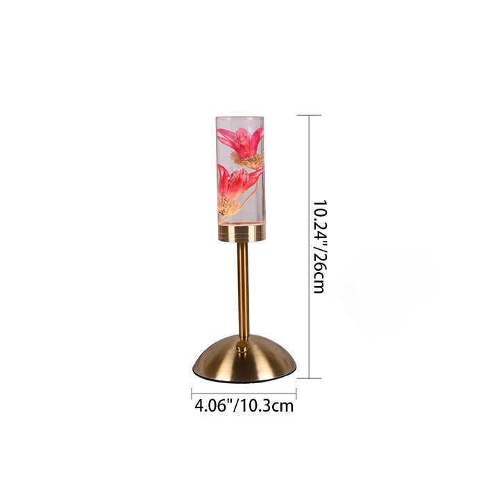 Rechargeable Eternal Flower Daisy Table Lamp