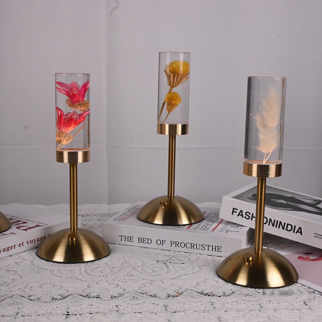Rechargeable Eternal Flower Daisy Table Lamp