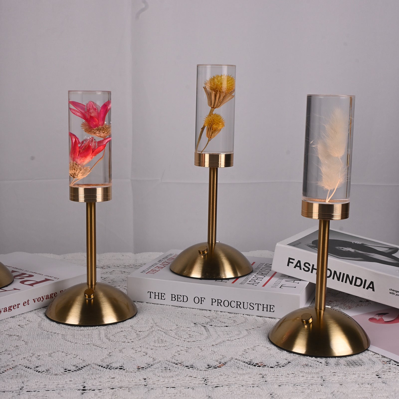 Rechargeable Eternal Flower Daisy Table Lamp