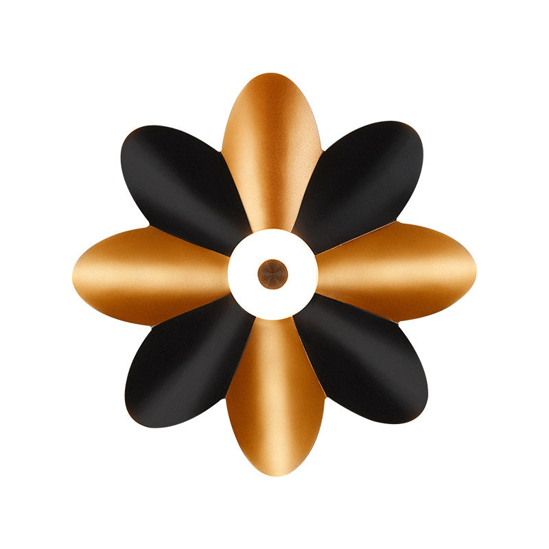 Aluminum Acrylic Flower Patio Outdoor Light