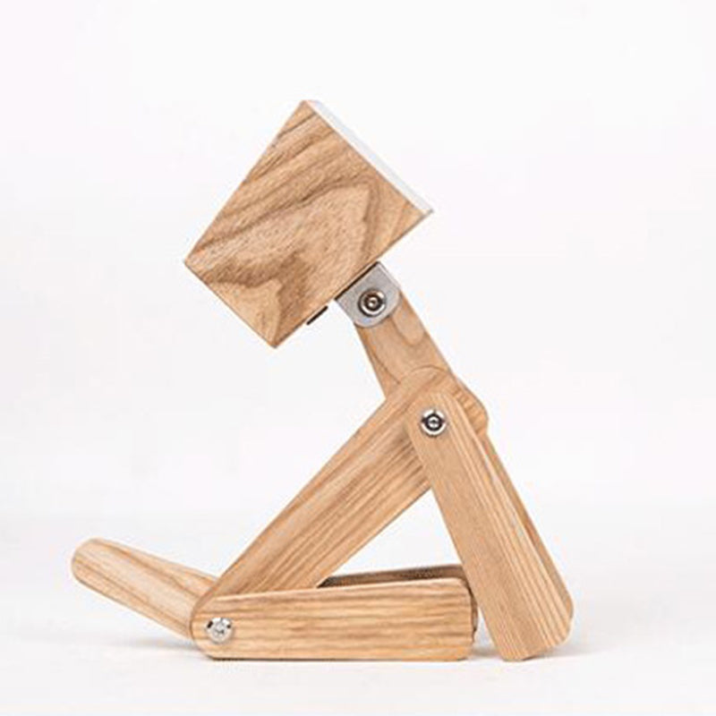 Wood Hardware Acrylic Cute Table Lamp