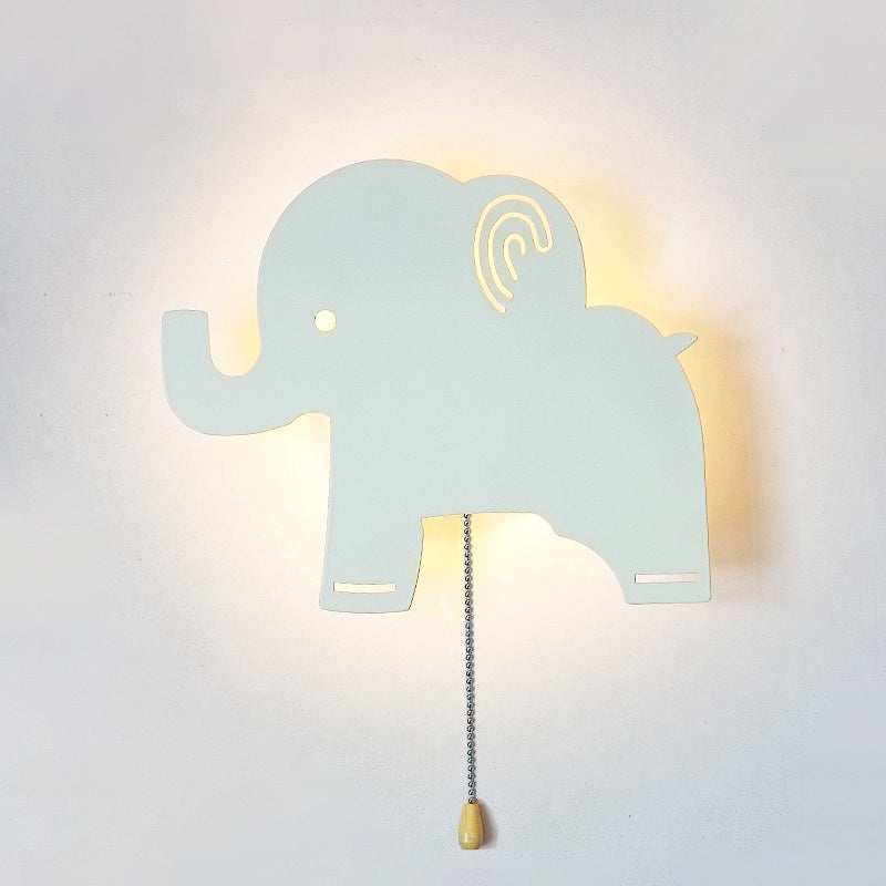 Battery Kids Iron Cloud Wall Lamp