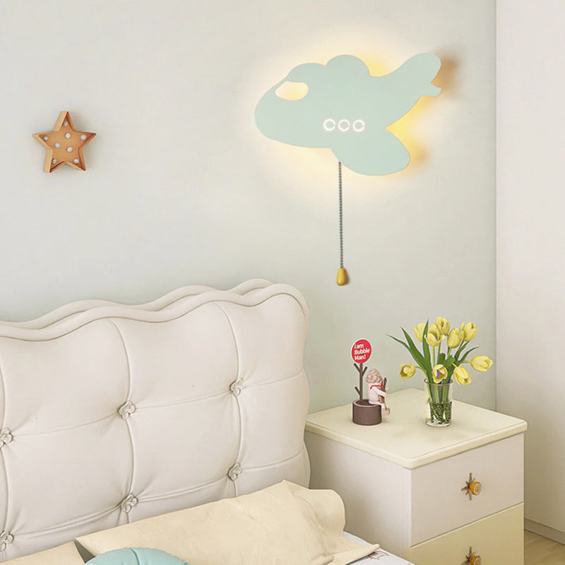 Battery Kids Iron Cloud Wall Lamp