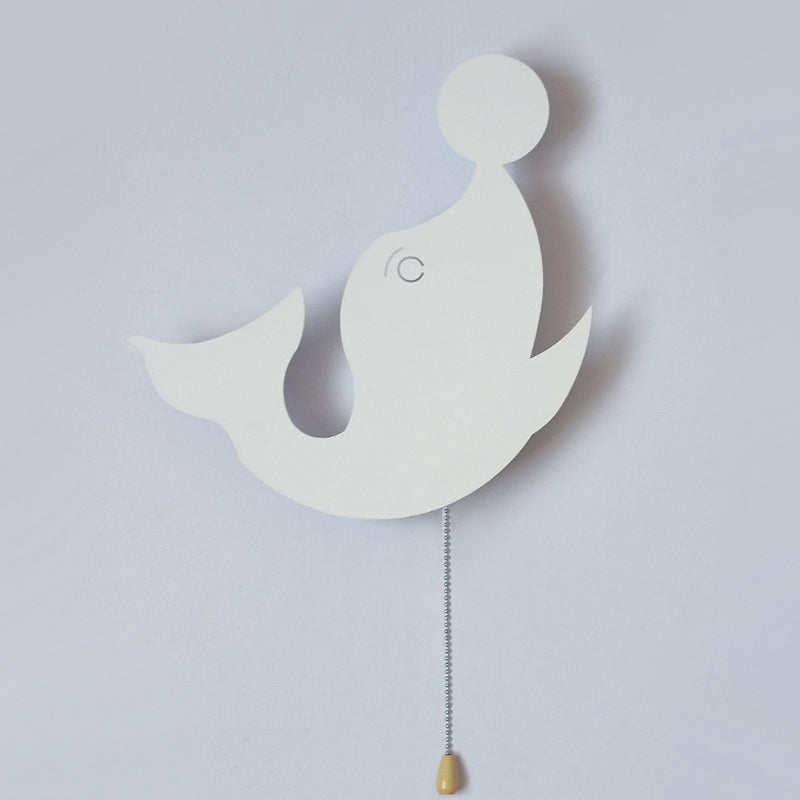Battery Kids Iron Cloud Wall Lamp