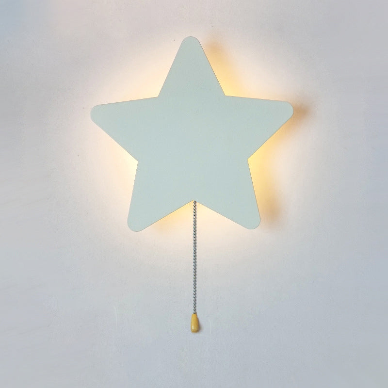 Battery Kids Iron Cloud Wall Lamp