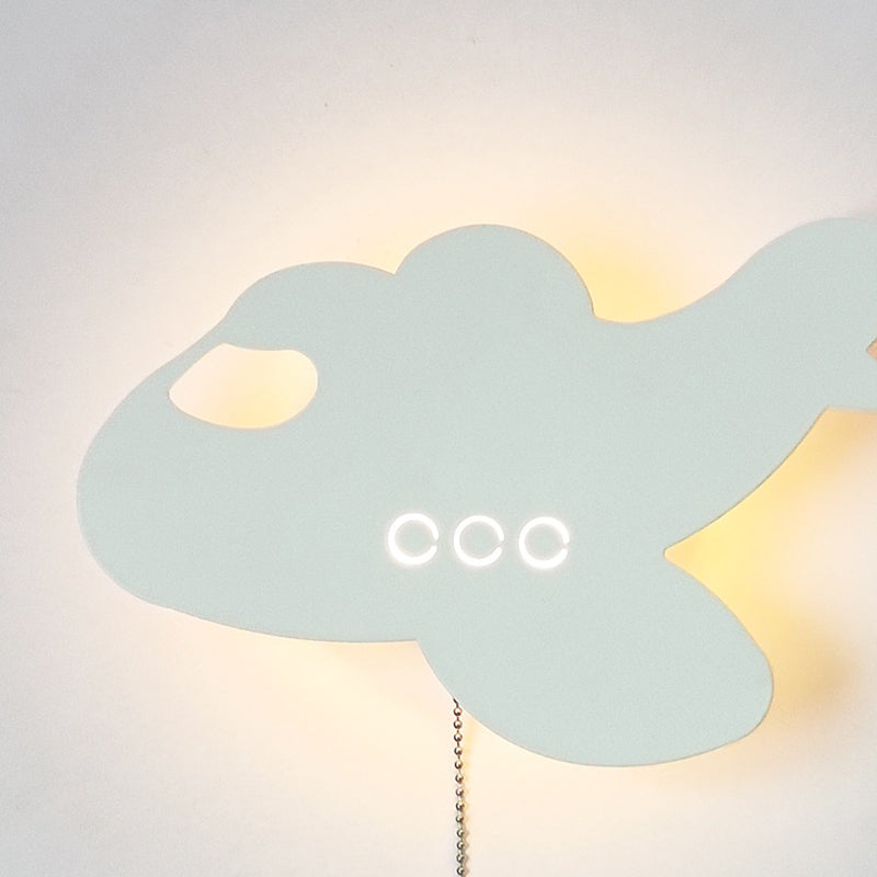 Battery Kids Iron Cloud Wall Lamp