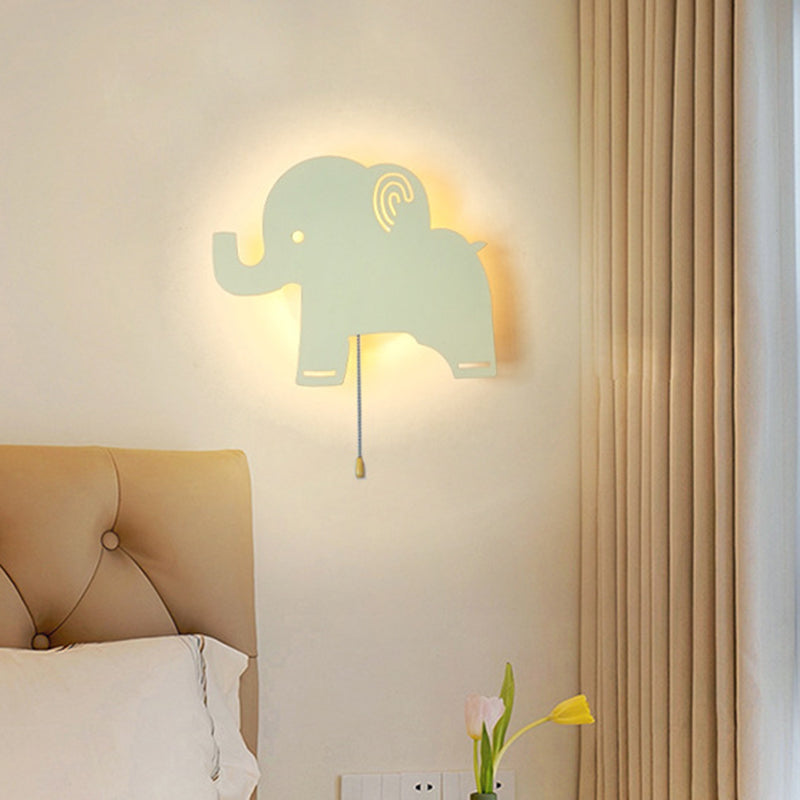Battery Kids Iron Cloud Wall Lamp