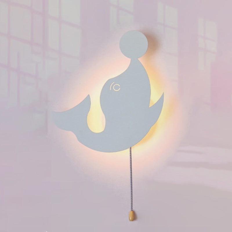 Battery Kids Iron Cloud Wall Lamp