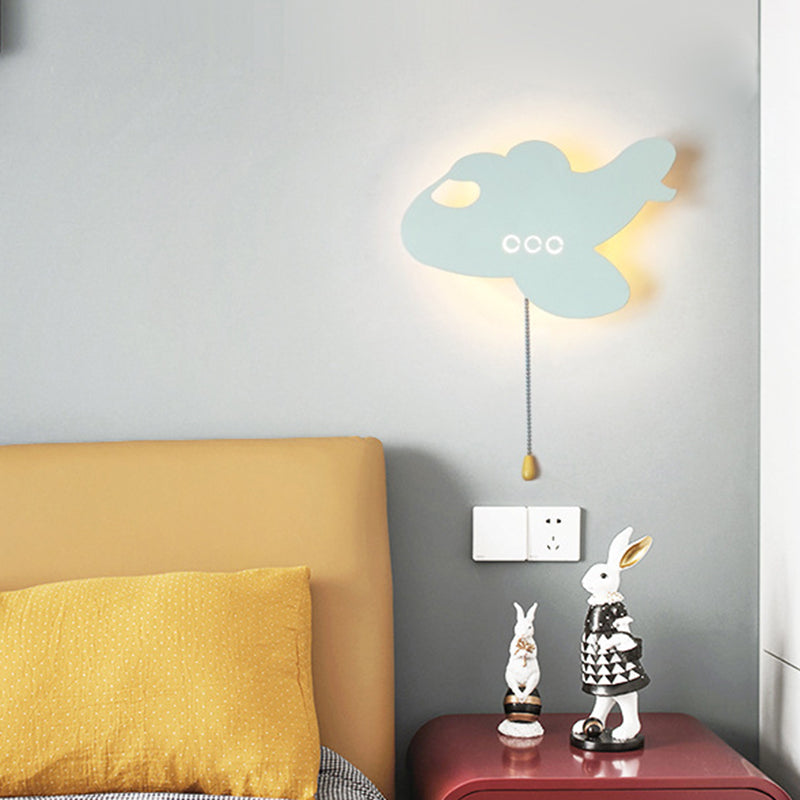 Battery Kids Iron Cloud Wall Lamp