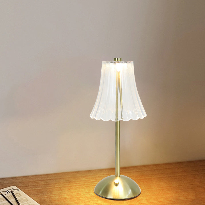 Rechargeable Iron PS Conic Table Lamp