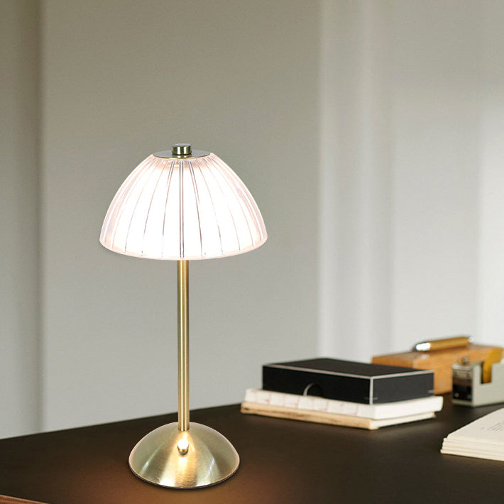 Rechargeable Iron PS Conic Table Lamp