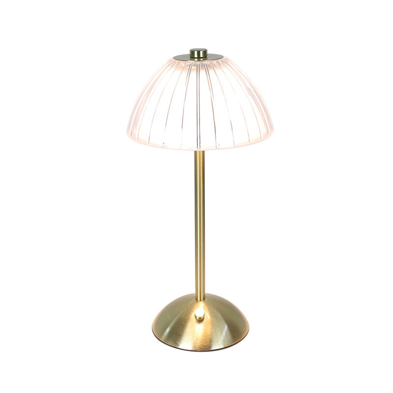 Rechargeable Iron PS Conic Table Lamp