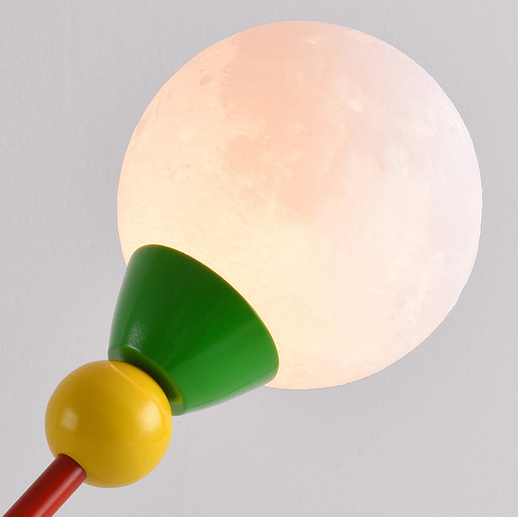 Kids Iron PLA Moon Table Lamp