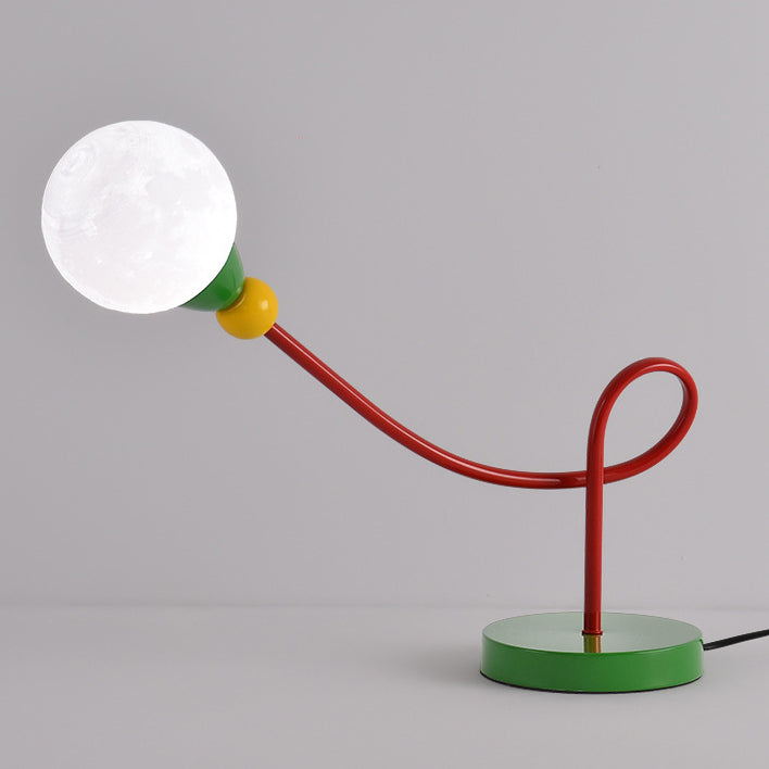 Kids Iron PLA Moon Table Lamp