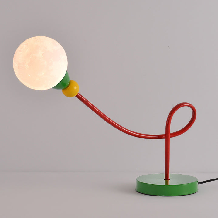 Kids Iron PLA Moon Table Lamp