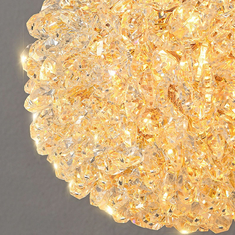Hardware Crystal Ball Diamond Wall Lamp