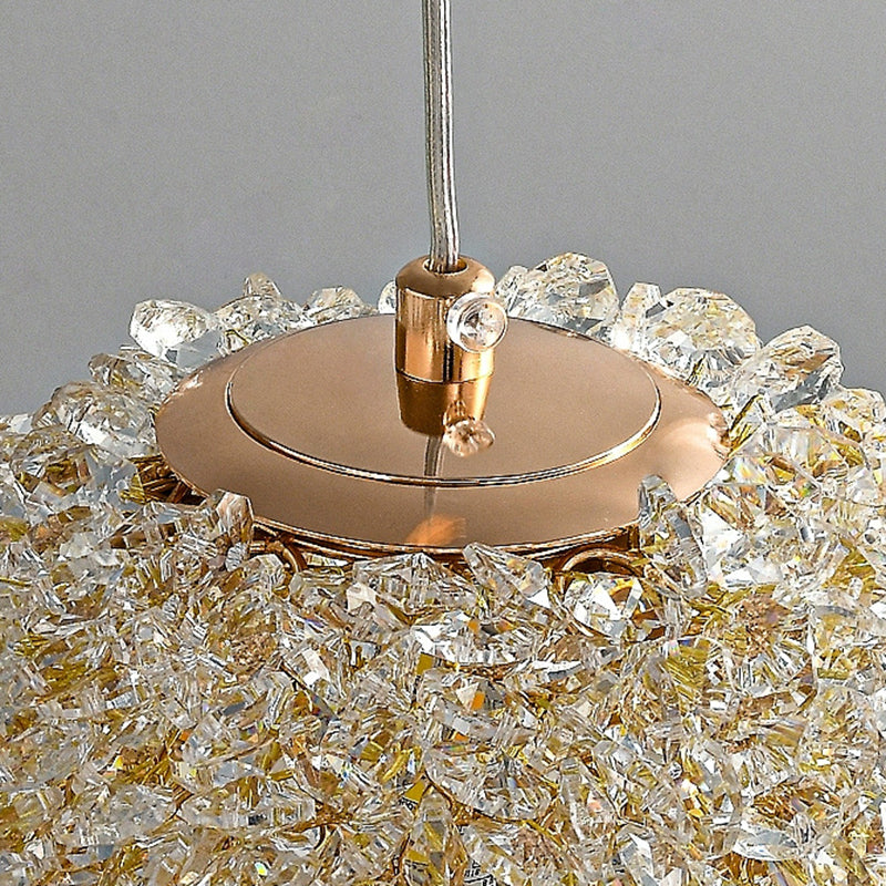 Hardware Crystal Ball Diamond Wall Lamp