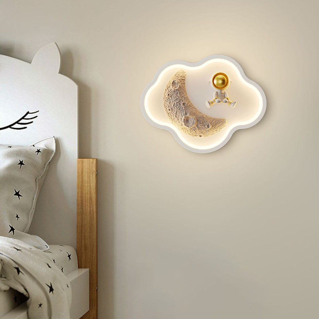 Iron Acrylic Resin Kids Wall Lamp