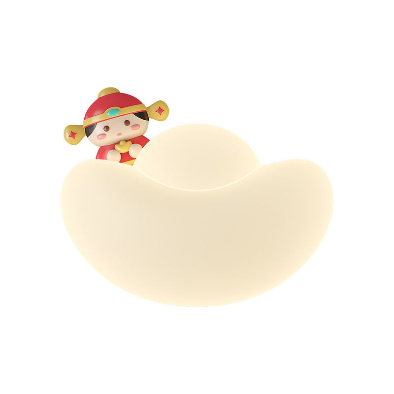 Kids Iron PE Gold Wall Lamp