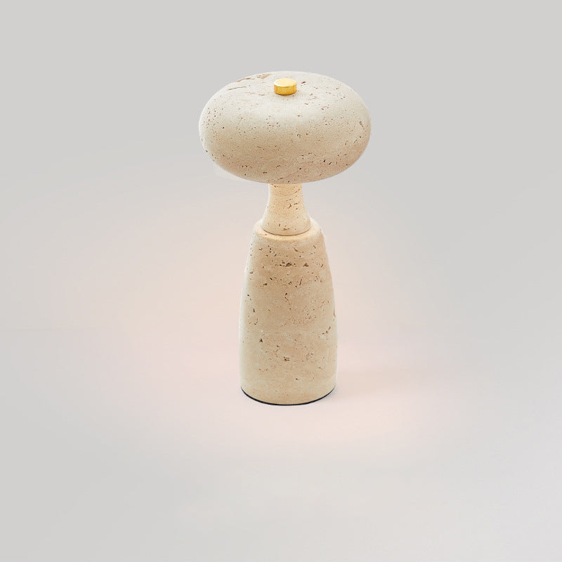 Rechargeable Marble Pattern Acrylic Table Lamp