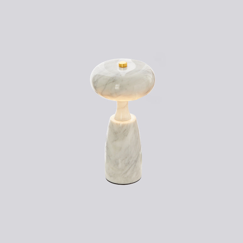 Rechargeable Marble Pattern Acrylic Table Lamp