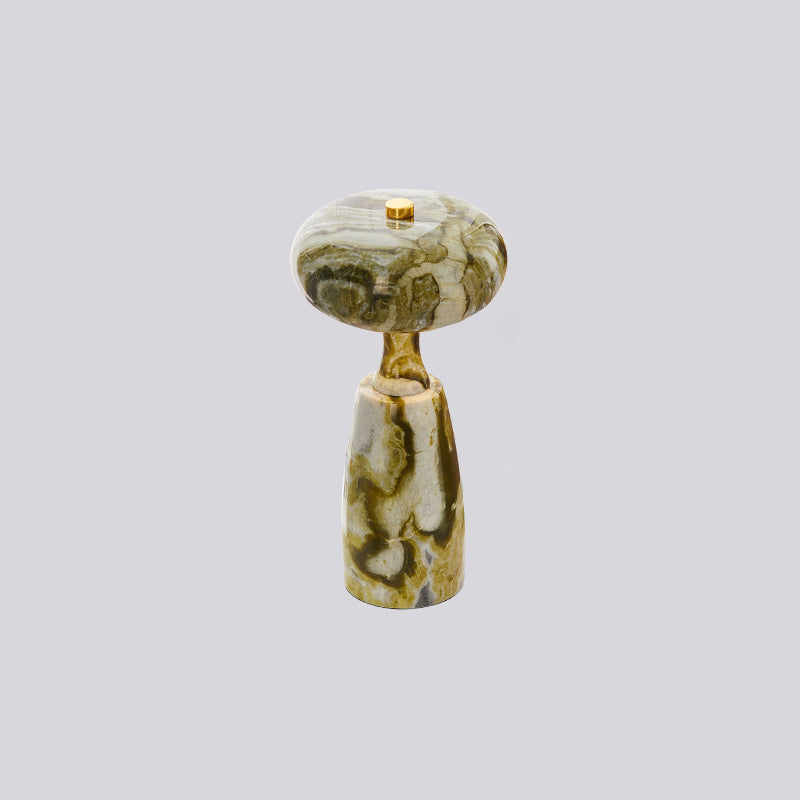 Rechargeable Marble Pattern Acrylic Table Lamp