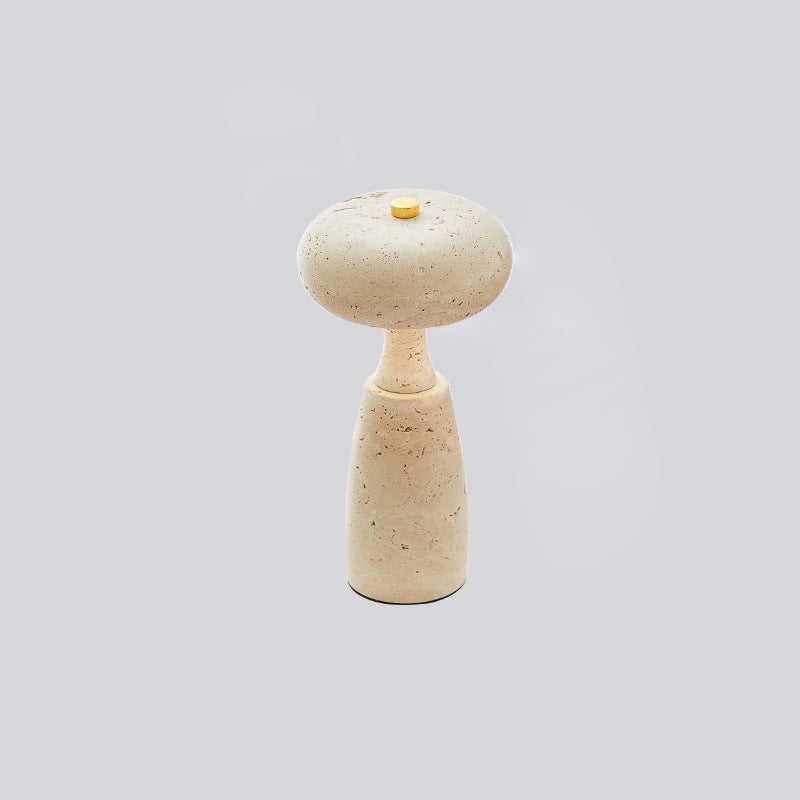 Rechargeable Marble Pattern Acrylic Table Lamp