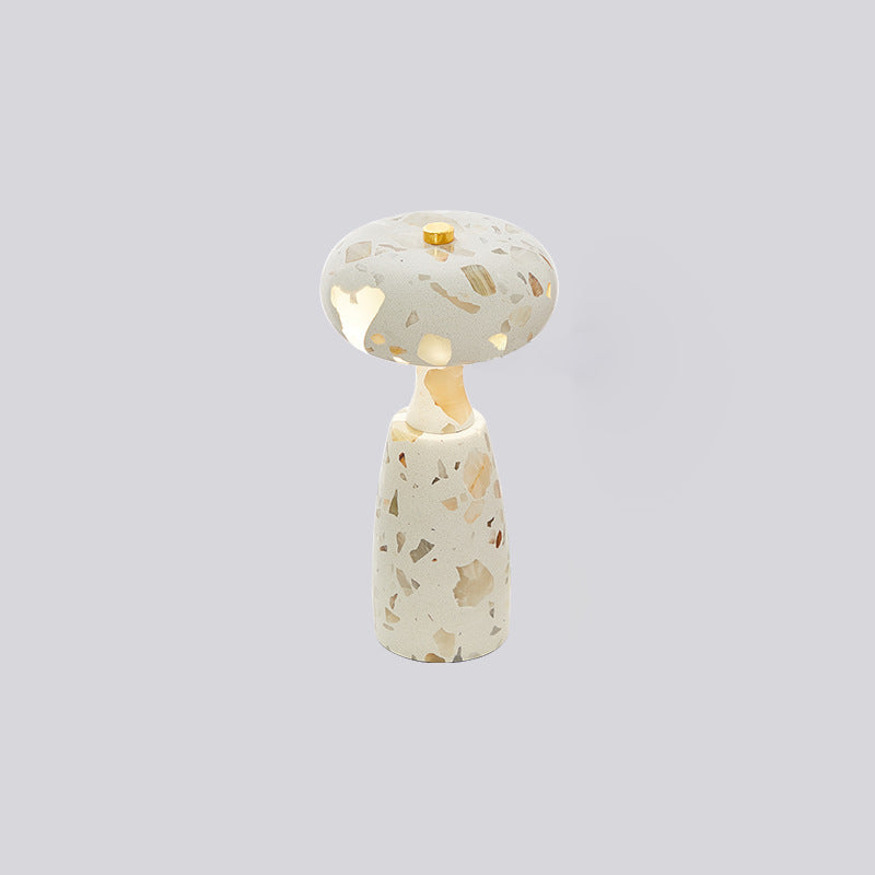 Rechargeable Marble Pattern Acrylic Table Lamp
