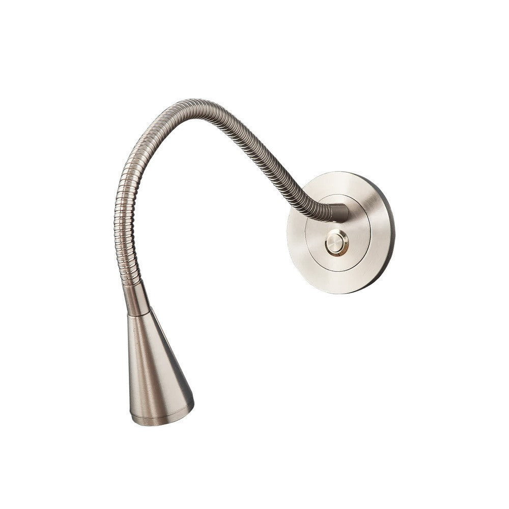 Aluminum Metal Hose Reading Wall Lamp