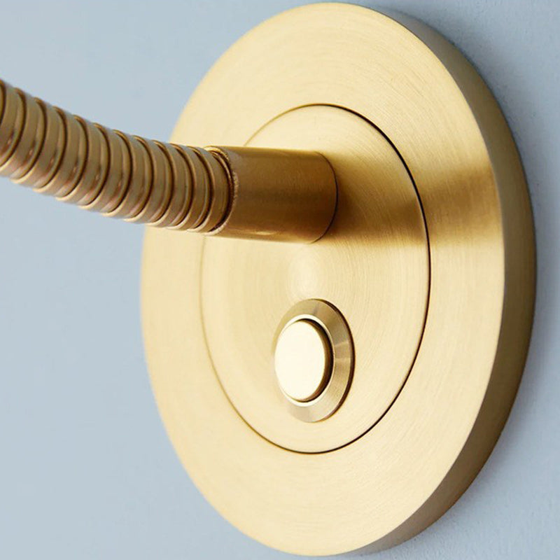 Aluminum Metal Hose Reading Wall Lamp