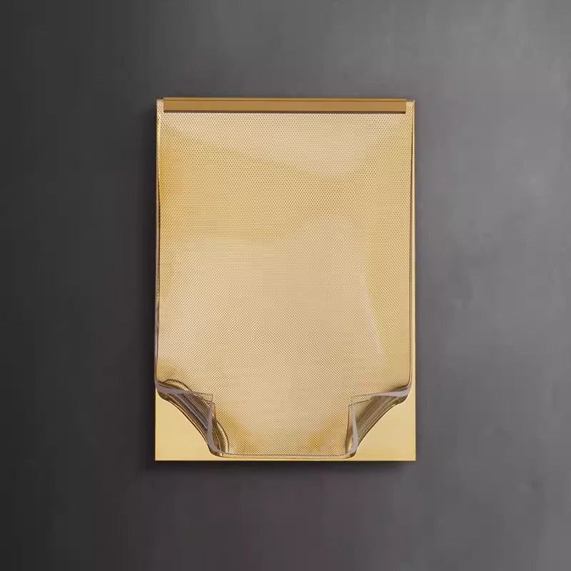 Stainless Steel Acrylic Rectangular Wall Lamp