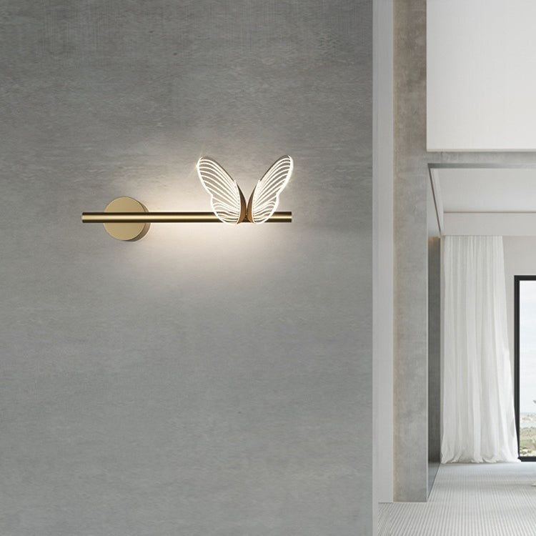Iron Aluminum Acrylic Strip Wall Lamp